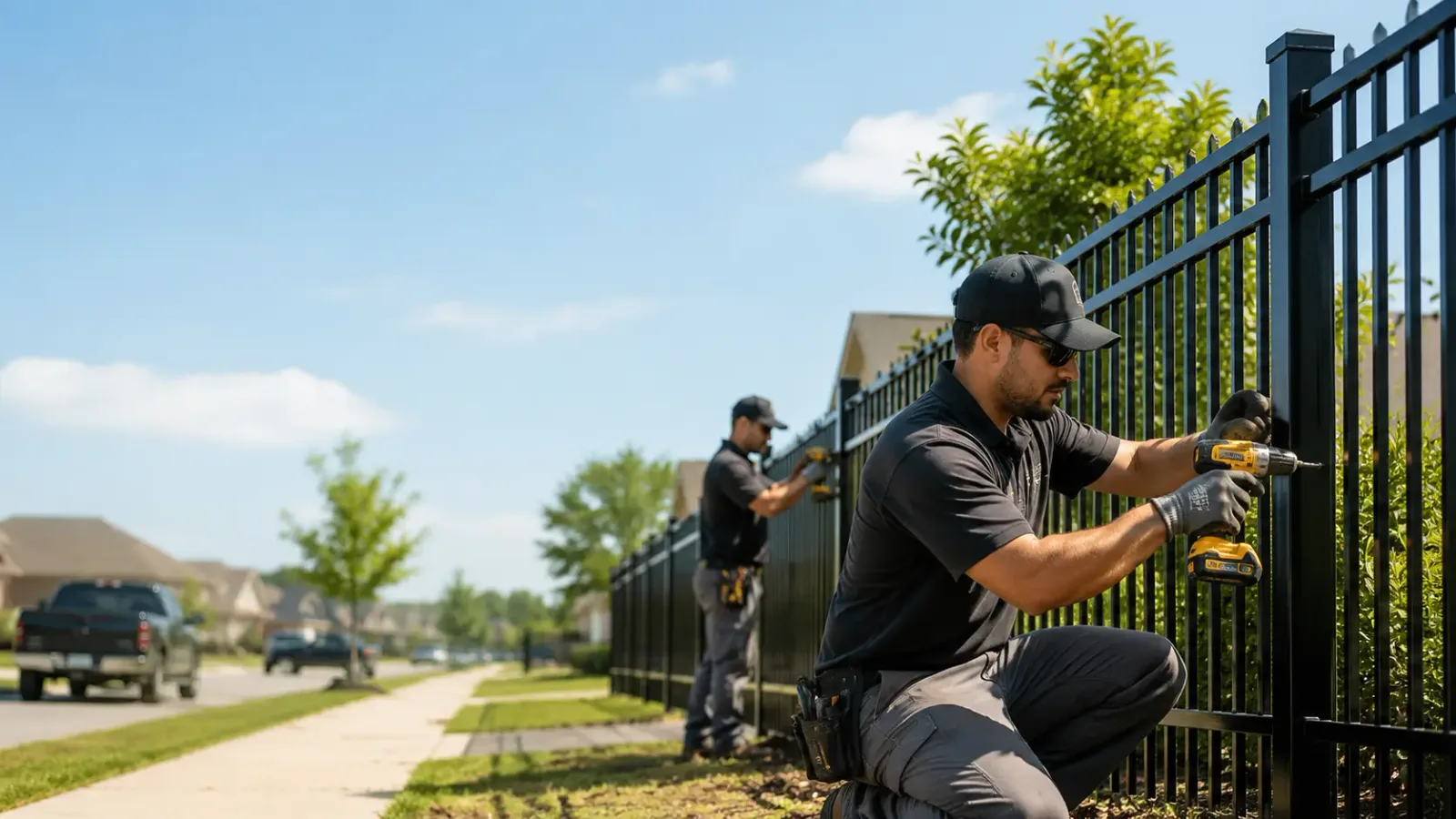 Metal Fence Installation in Georgetown, PA